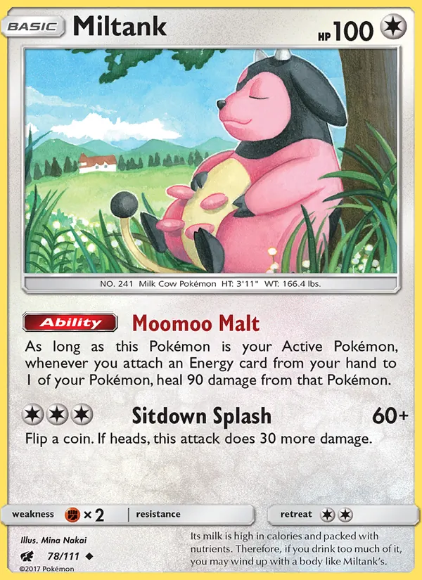 Miltank, Crimson Invasion 078/111
