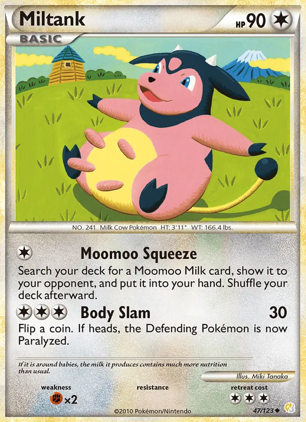 Miltank, HeartGold & SoulSilver 047/123