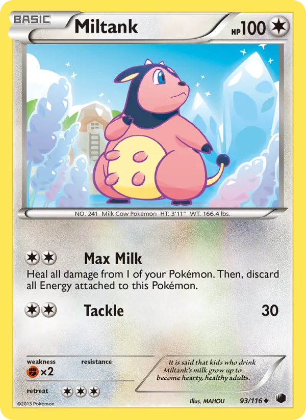 Miltank, Plasma Freeze 093/116