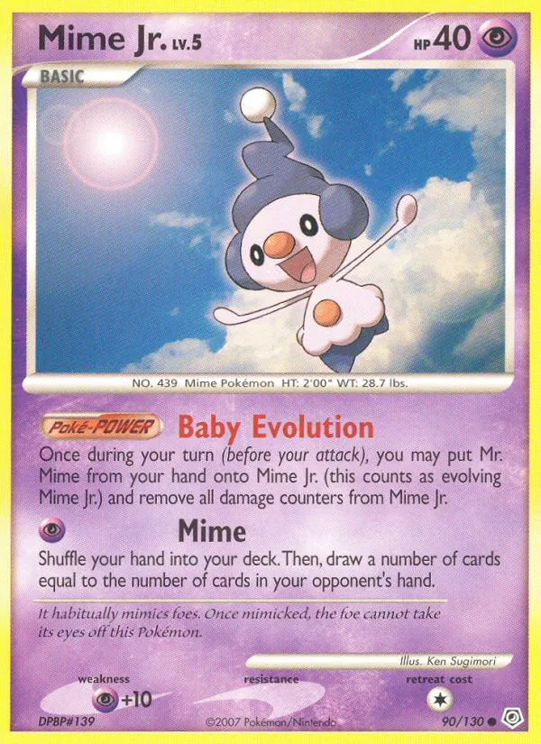 Mime Jr., Diamond & Pearl 090/130