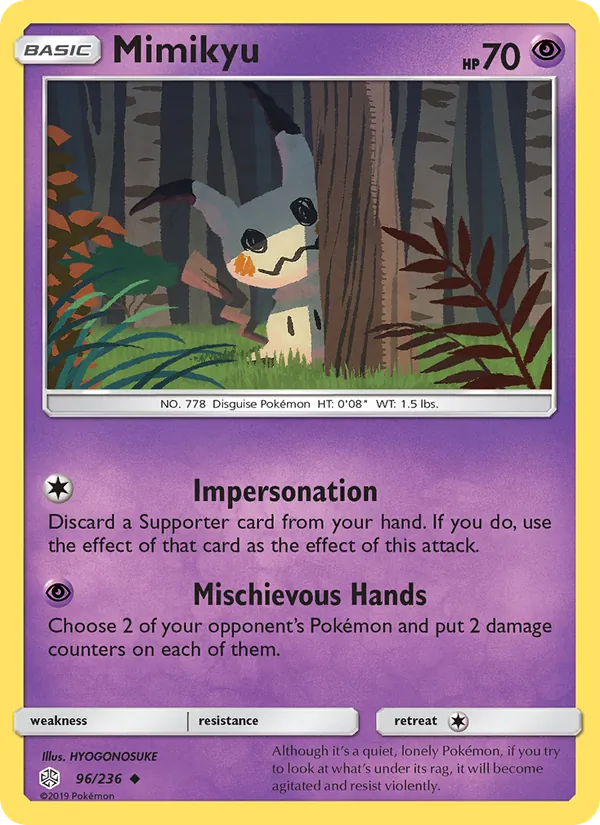 Mimikyu, Cosmic Eclipse 096/236