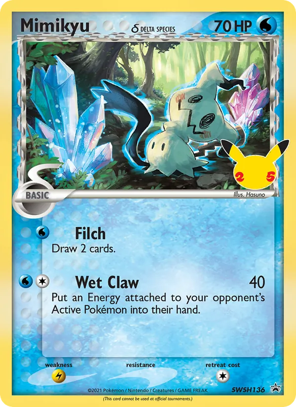 Mimikyu, SWSH Black Star Promos SWSH136/307