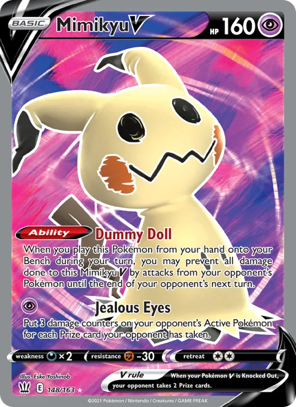 Mimikyu V, Battle Styles 148/163