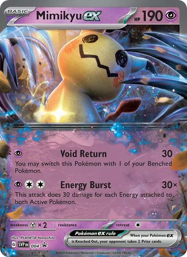 Mimikyu EX, Play! Pokémon Prize Pack Series Three 004