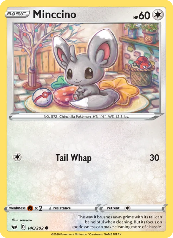 Minccino, Sword & Shield 146/202