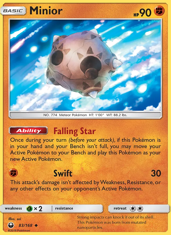 Minior, Celestial Storm 083/168