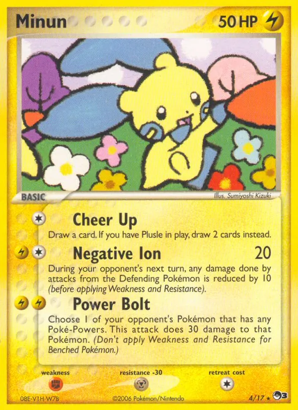 Minun, POP Series 3 004/017