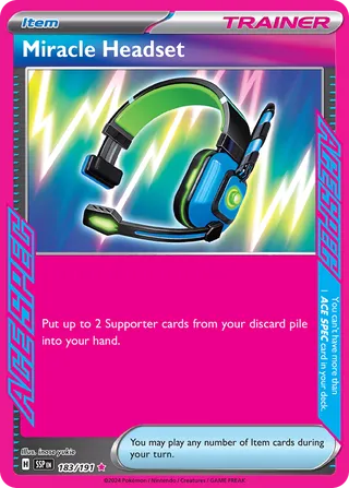 Miracle Headset, Surging Sparks 183/191