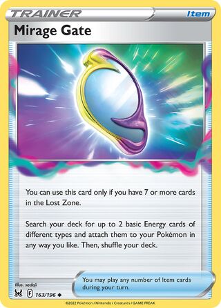 Mirage Gate, Play! Pokémon Prize Pack Series Three 163/196