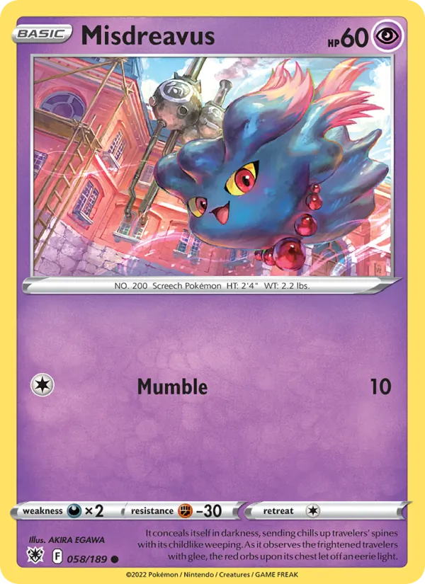 Misdreavus, Astral Radiance 058/189