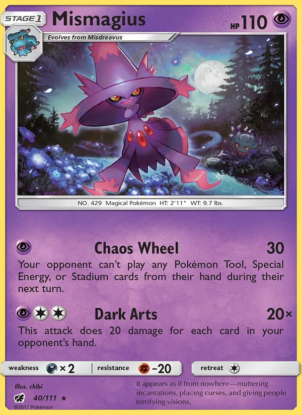 Mismagius, Crimson Invasion 040/111