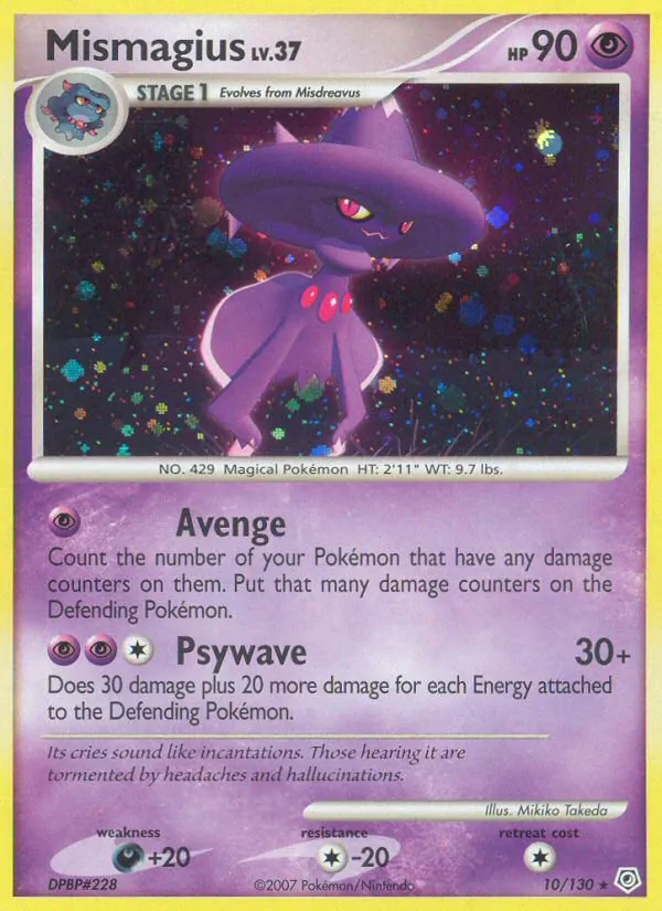 Mismagius, Diamond & Pearl 010/130