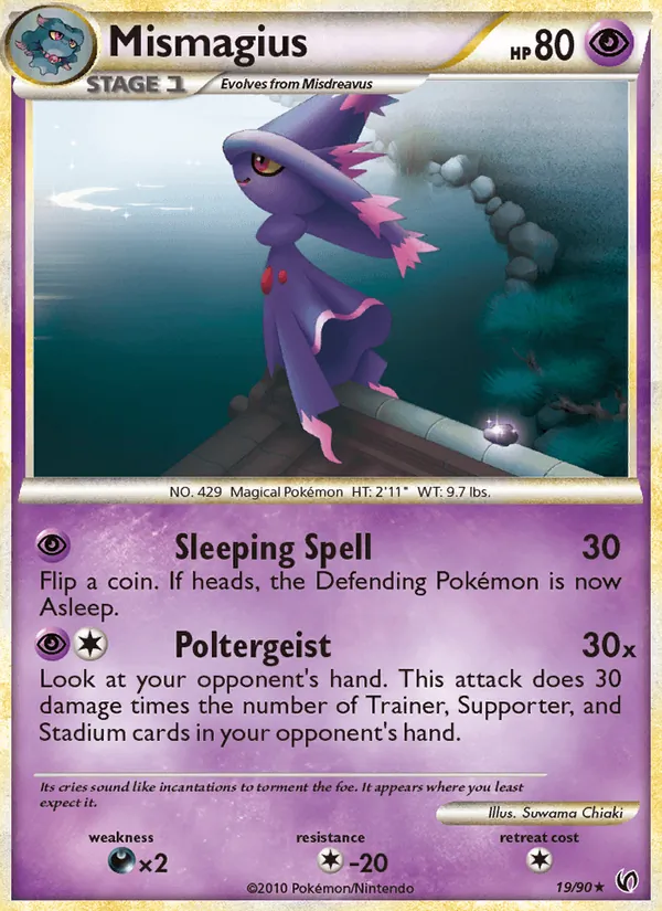 Mismagius, Undaunted 019/090