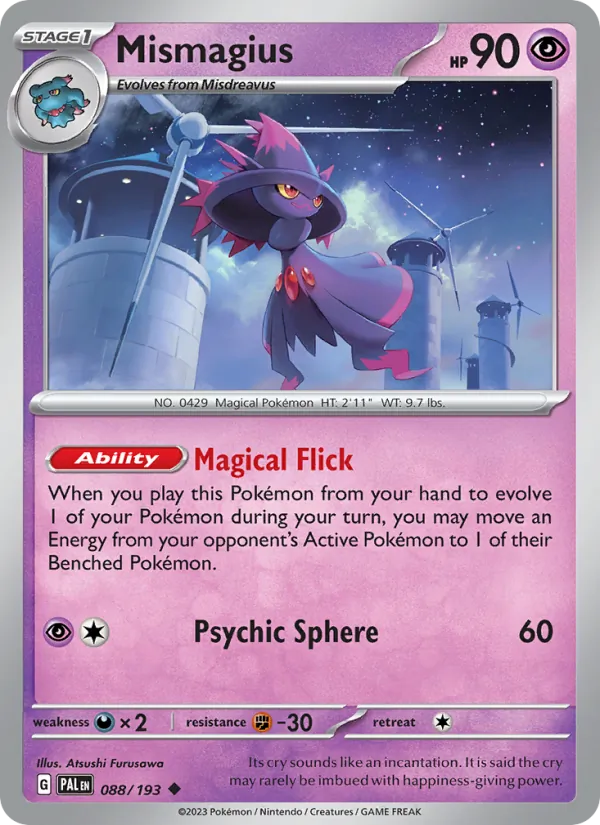 Mismagius, Paldea Evolved 088/193