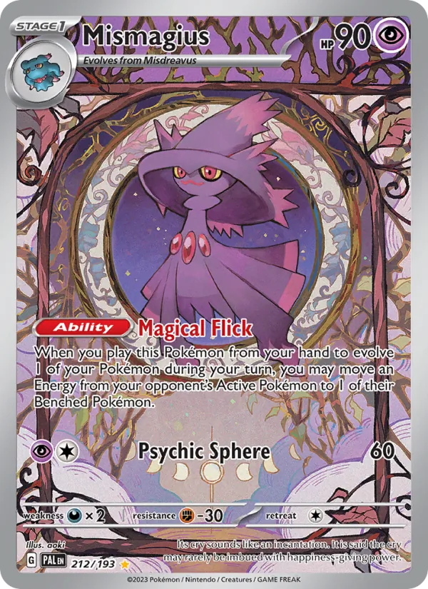 Mismagius, Paldea Evolved 212/193