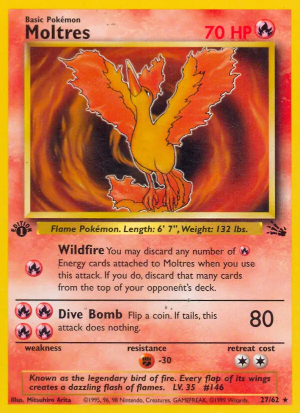 Moltres, Fossil 027/062