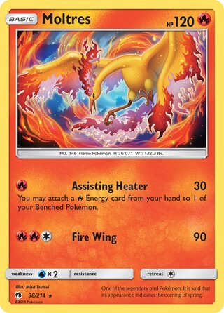 Moltres, Battle Academy 2020 (Charizard) 038/214