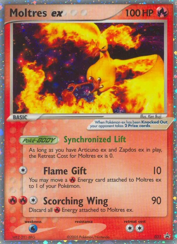 Moltres EX, Nintendo Promos 31