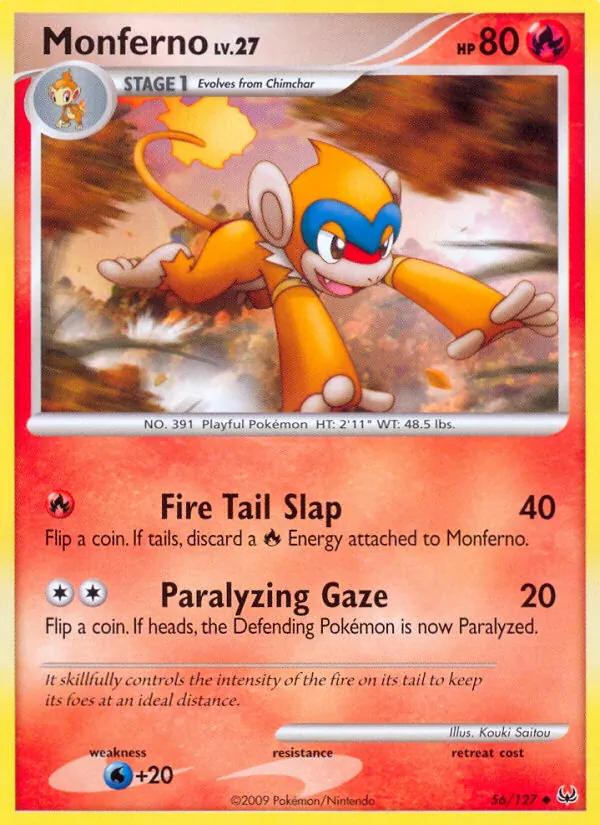 Monferno, Platinum 056/127