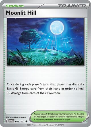 Moonlit Hill, Play! Pokémon Prize Pack Series Five 081/091