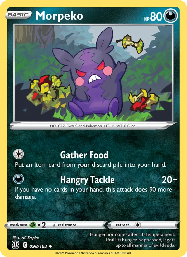 Morpeko, Battle Styles 098/163