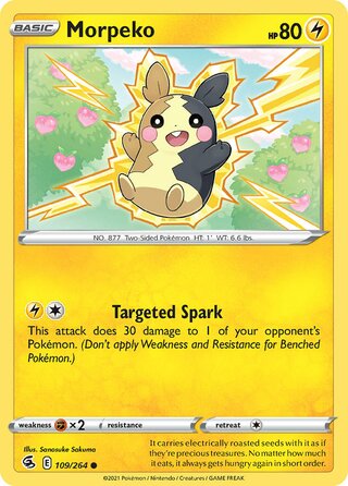 Morpeko, Battle Academy 2022 (Pikachu) 109/264