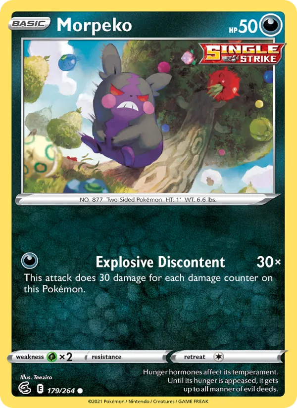 Morpeko, Fusion Strike 179/264