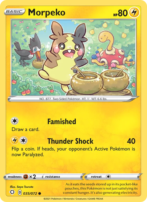 Morpeko, Shining Fates 035/072