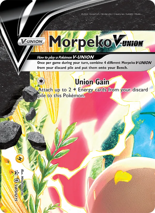 Morpeko V-UNION, SWSH Black Star Promos SWSH215/307