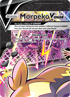 Morpeko V-UNION, SWSH Black Star Promos SWSH287/307