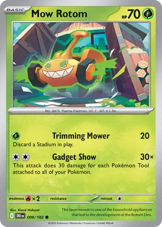 Mow Rotom, Destined Rivals 009/182