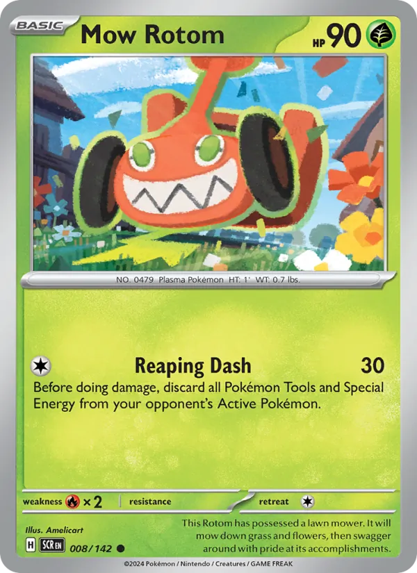 Mow Rotom, Stellar Crown 008/142