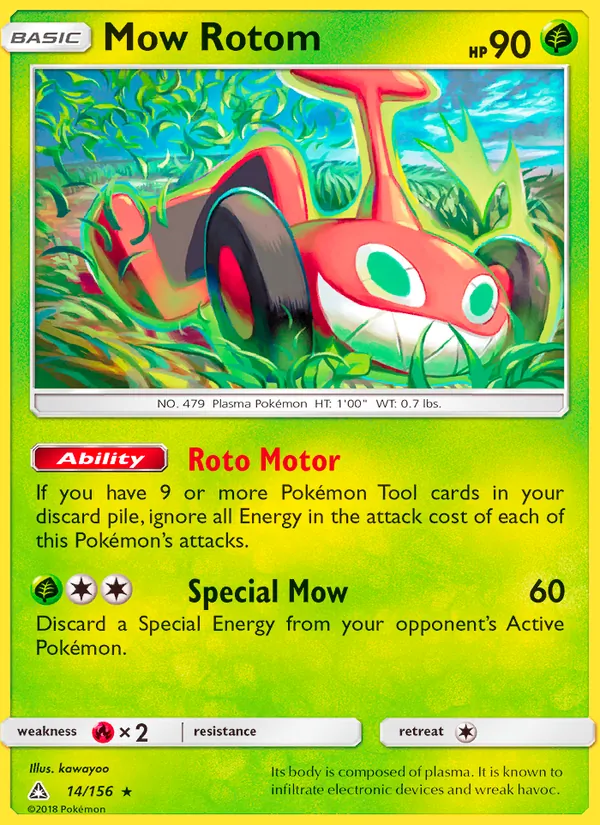 Mow Rotom, Ultra Prism 014/156