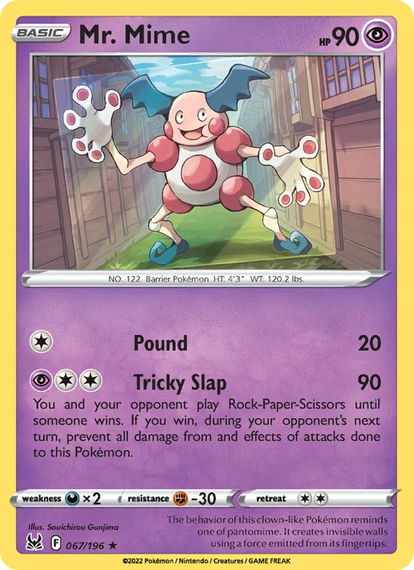 Mr. Mime, Lost Origin 067/196