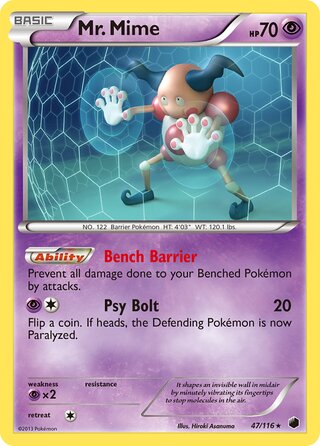 Mr. Mime, WC Deck 2014 (Emerald King) 047/116