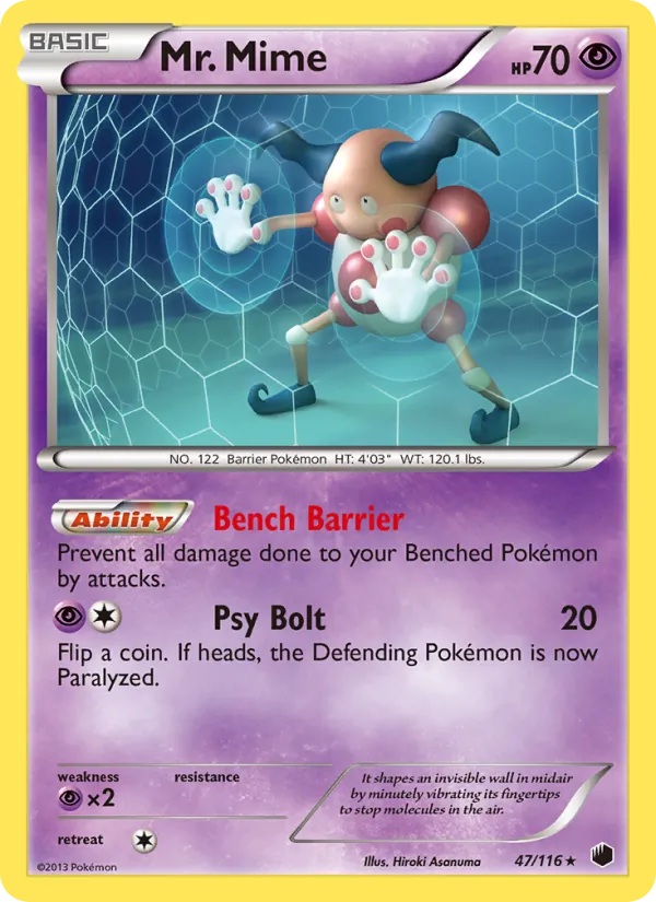 Mr. Mime, Plasma Freeze 047/116