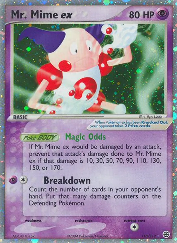 Mr. Mime EX, FireRed & LeafGreen 110/112