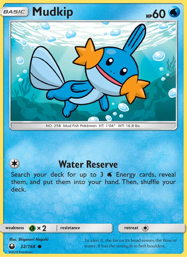 Mudkip, Celestial Storm 032/168
