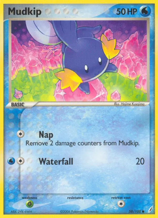Mudkip, Crystal Guardians 058/100