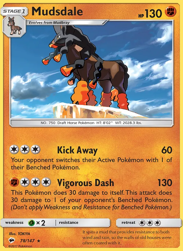 Mudsdale, Burning Shadows 078/147