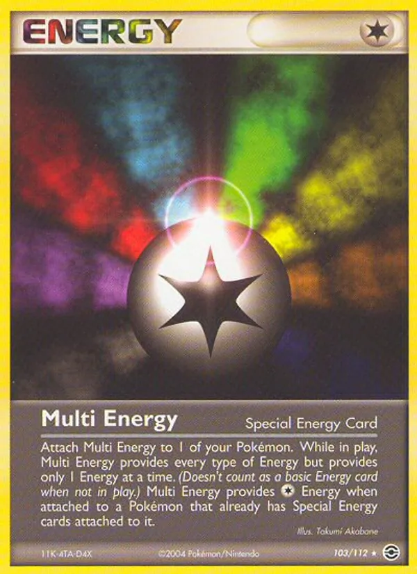 Multi Energy, FireRed & LeafGreen 103/112