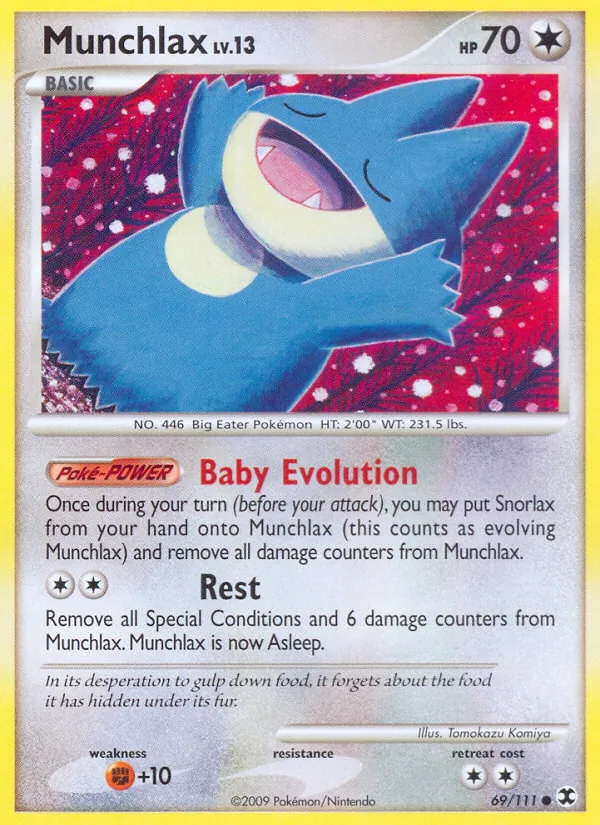 Munchlax, Rising Rivals 069/111