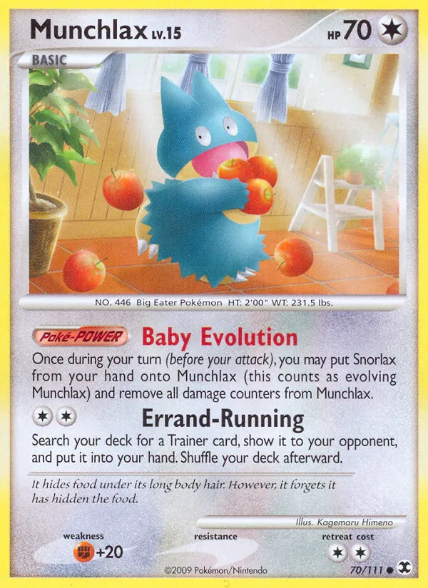 Munchlax, Rising Rivals 070/111