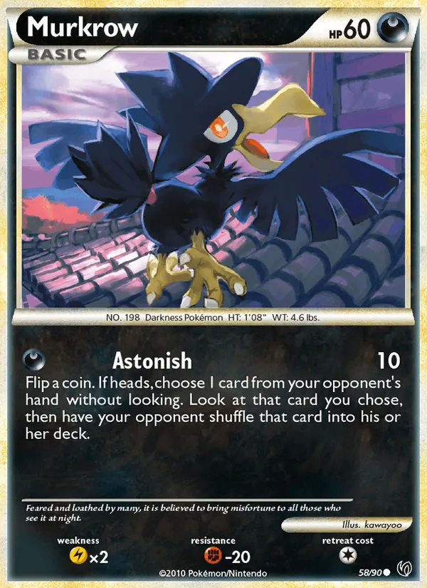 Murkrow, Undaunted 058/090