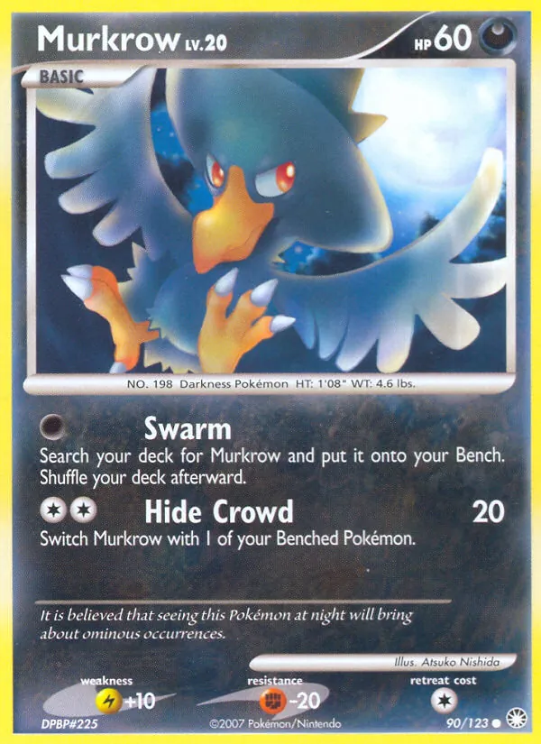 Murkrow, Mysterious Treasures 090/123