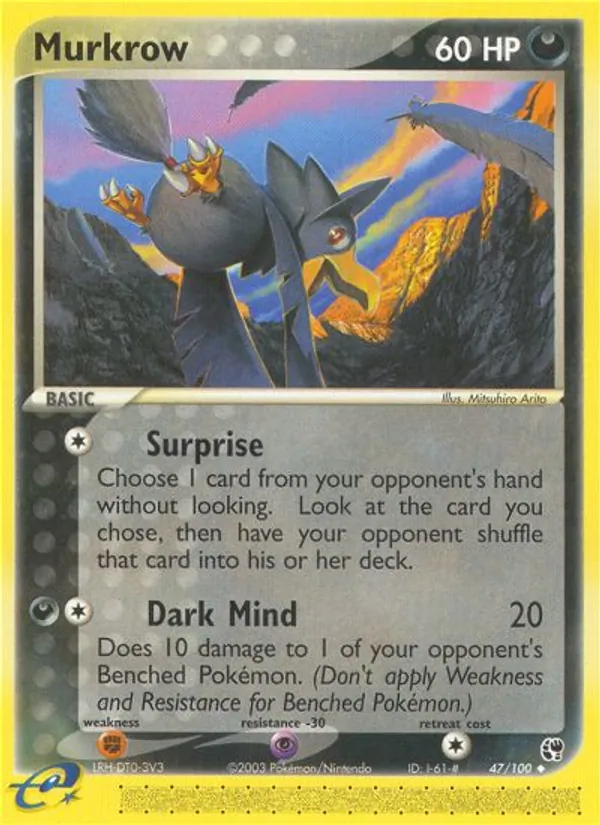 Murkrow, Sandstorm 047/100