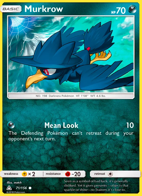 Murkrow, Ultra Prism 071/156