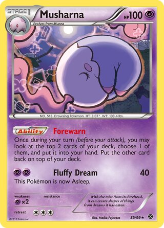 Musharna, WC Deck 2013 (American Gothic) 059/099