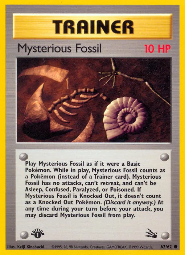 Mysterious Fossil, Fossil 062/062