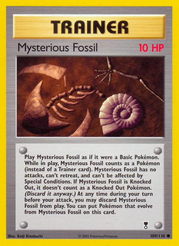 Mysterious Fossil, Legendary Collection 109/110